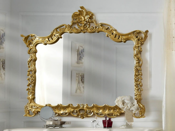 CHOPIN - Rectangular framed wall-mounted mirror by CASA +39 - view 2